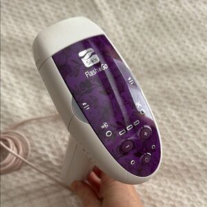 Silk'n Flash & Go Hair Removal Device - White and Purple